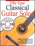 cover for 50 Easy Classical Guitar Solos