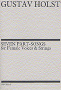 cover for 7 Part-Songs for Female Voices and Strings