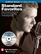 cover for Standard Favorites - Audition Songs for Male Singers