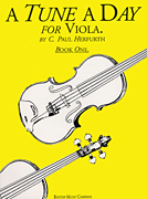 cover for A Tune a Day for Viola, Book 1