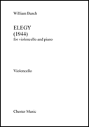 cover for Elegy for Cello and Piano