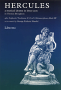 cover for Hercules Opera Libretto