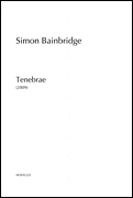 cover for Tenebrae