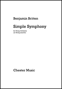 cover for Simple Symphony for String Orchestra