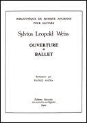 cover for Weiss Ouverture Et Ballet Guitare