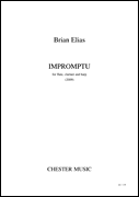 cover for Impromptu For Flute, Clarinet And Harp Score And Parts