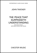 cover for The Peace That Surpasseth Understanding For Satb Chorussatb Semi-chorus And Organ