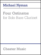cover for 4 Ostinatos for Solo Bass Clarinet