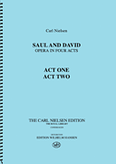 cover for Saul and David - Opera in Four Acts