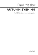 cover for Autumn Evening