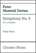 cover for Symphony No. 9 for Orchestra