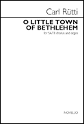 cover for O Little Town of Bethlehem