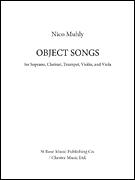 cover for Object Songs