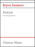 cover for Aheym for String Quartet