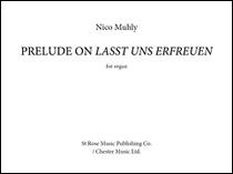 cover for Chorale Prelude On Lasst Uns Erfreuen (2007)