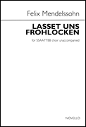 cover for Lasset Uns Frohlocken - No. 5 of Sechs Sprüche, Op. 79