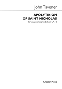 cover for Apolytikion of Saint Nicholas