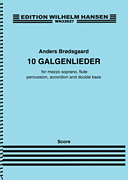 cover for 10 Galgenlieder for Mezzo-Soprano and Ensemble