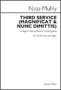 cover for Third Service (Magnificat & Nunc Dimittis)