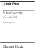 cover for A Few Words of Thanks