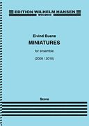 cover for Miniatures for Ensemble (2009/2016)