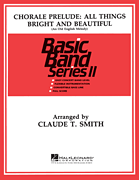 cover for Chorale All Things Bright and Beautiful