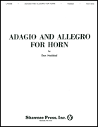 cover for Adagio and Allegro for Horn Horn Solo