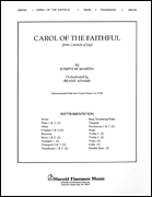 cover for Carol of the Faithful (from Canticle of Joy)