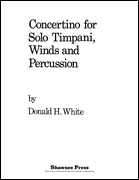 cover for Concertino For Solo Timpani, Winds And Percussion