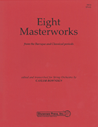 cover for Eight Masterworks for String Orchestra