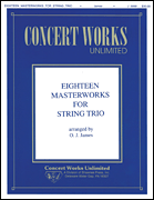 cover for Eighteen Masterworks for String Trio