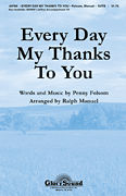 cover for Every Day My Thanks to You