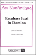 cover for Exsultate Justi in Domino