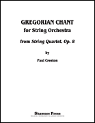 cover for Gregorian Chant for String Orchestra