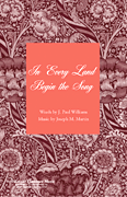 cover for In Every Land Begin the Song (from Canticle of Joy)