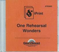 cover for One Rehearsal Wonders