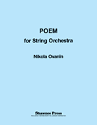 cover for Poem For String Orchestra
