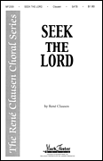 cover for Seek the Lord