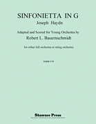 cover for Sinfonietta in G