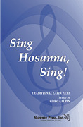 cover for Sing Hosanna, Sing!