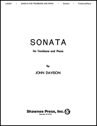 cover for Sonata for Trombone