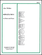 cover for Sonata No. 1 for Horn and Piano