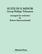 cover for Suite in E Minor