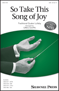 cover for So Take This Song of Joy