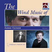 cover for The Wind Music of James Curnow - Volume 1