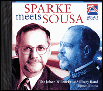 cover for Sparke Meets Sousa
