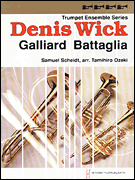 cover for Galliard Battaglia Score And Parts
