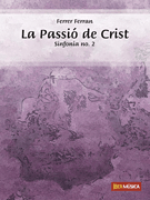 cover for La Passio' De Crist Full Score Only Recorded On Cd 4401205