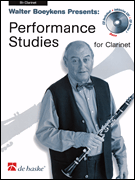 cover for Performance Studies for Clarinet