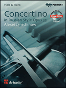 cover for Concertino in Russian Style, Opus 35